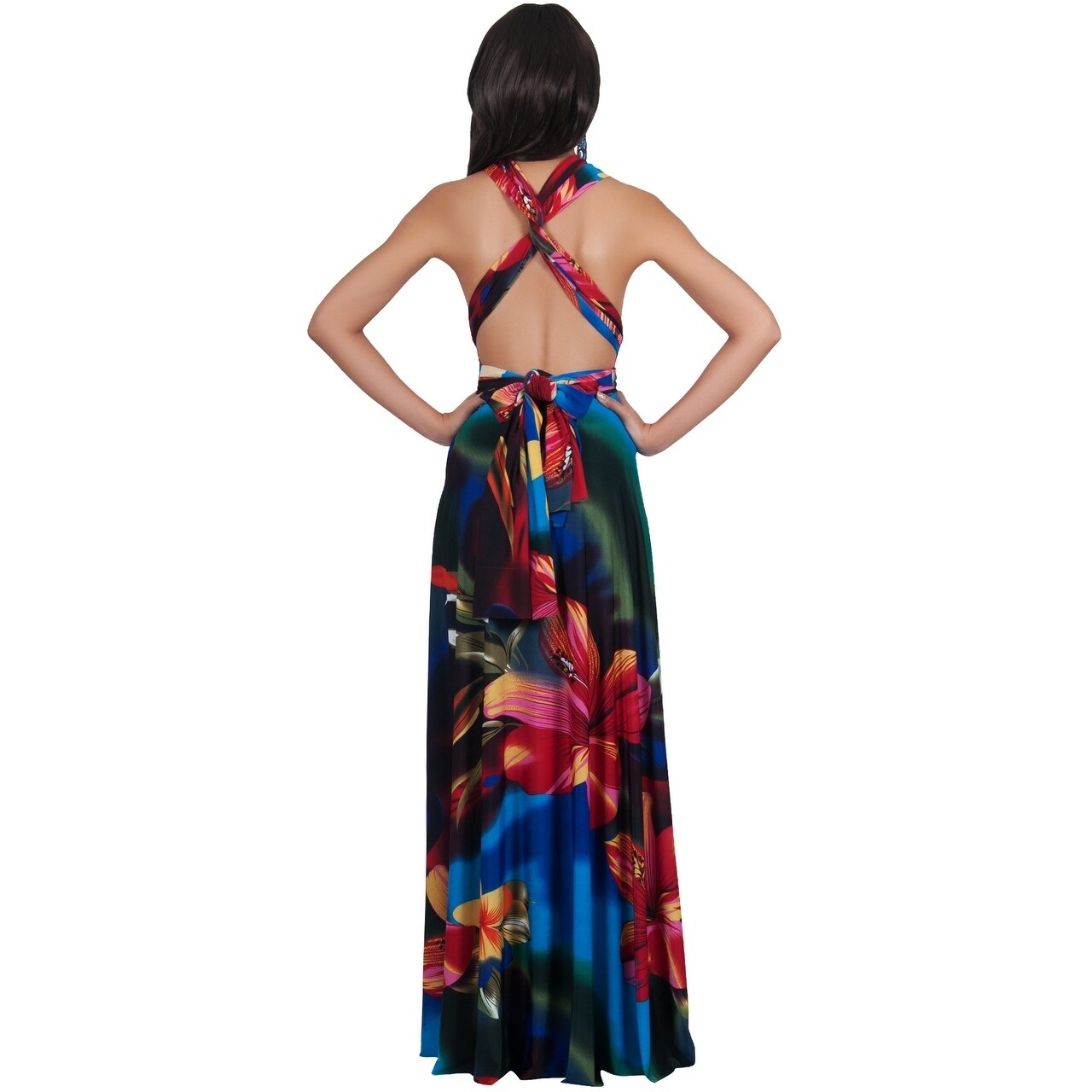 infinity floral dress