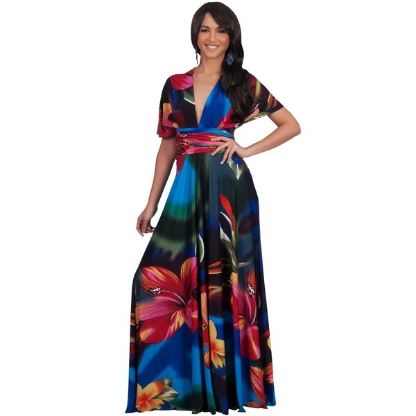 infinity floral dress