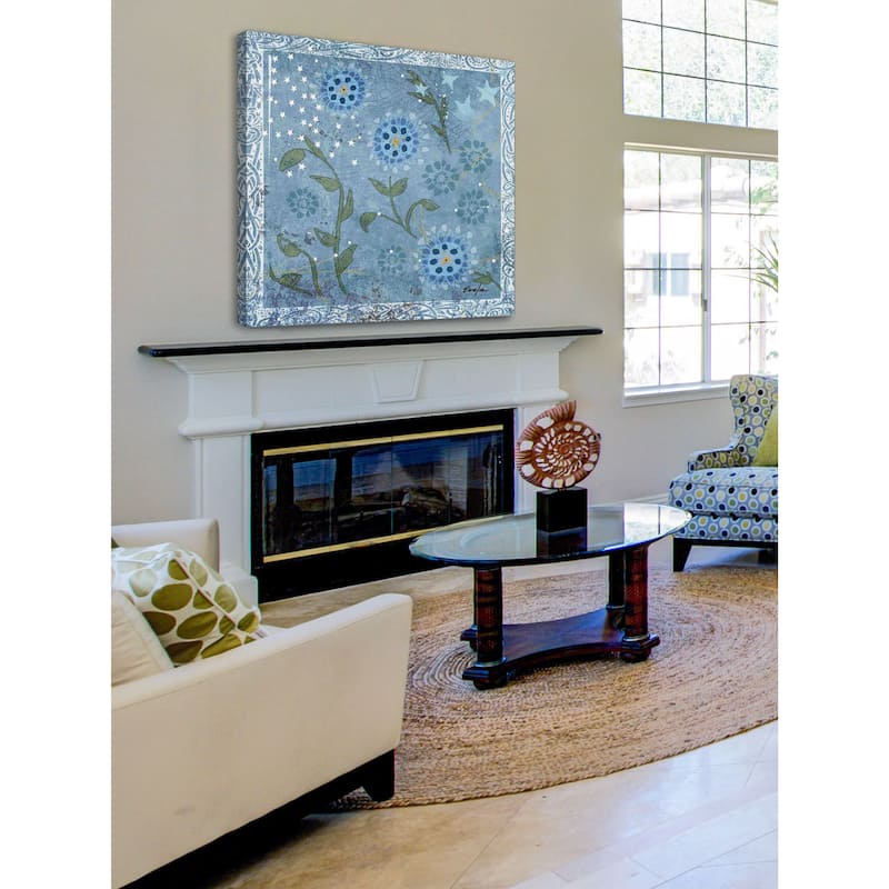 Marmont Hill - Eves Flowers by Evelia Painting Print on Canvas - Multi-Color