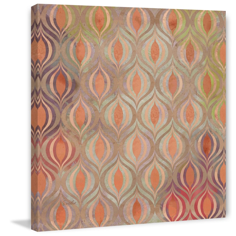 Marmont Hill - Pattern by Evelia Painting Print on Canvas - Multi-Color