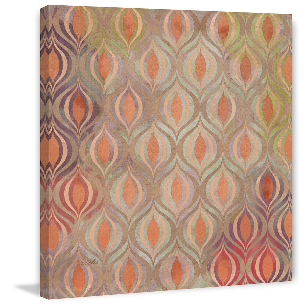 Marmont Hill - Pattern by Evelia Painting Print on Canvas - Multi-Color