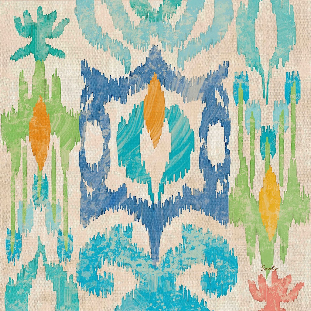 Marmont Hill - Hampton by Evelia Painting Print on Canvas - Multi-Color