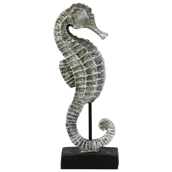 resin seahorse figurine