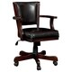 Furniture of America Jier Traditional Leatherette Game Armchair - Thumbnail 7