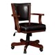 Furniture of America Jier Traditional Leatherette Game Armchair - Thumbnail 6