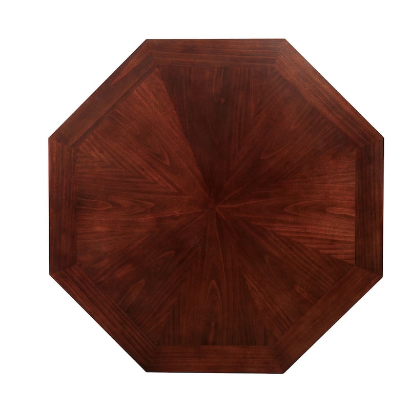 Gary Traditional Cherry Solid Wood Poker Table by Furniture of America