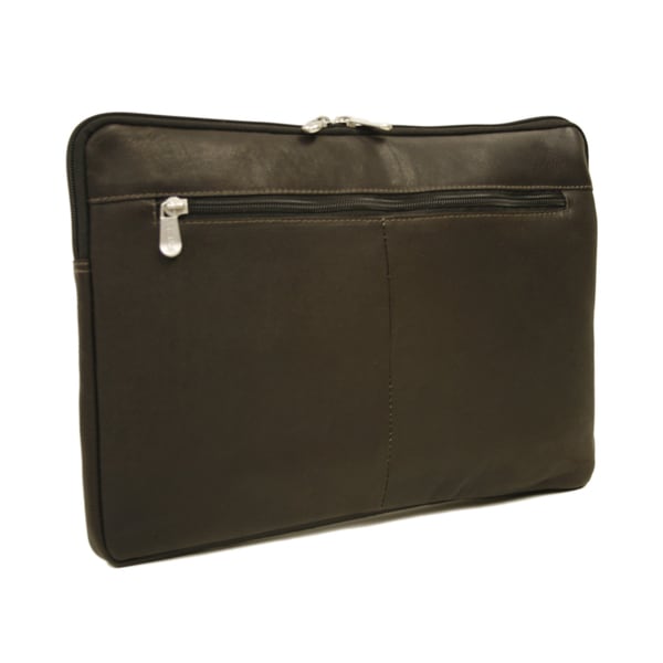 Shop Piel Leather 17-inch Zip Laptop Sleeve - Free Shipping Today