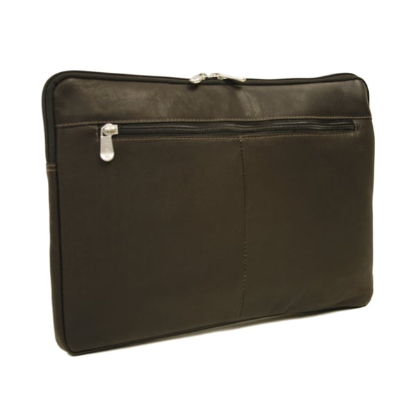 Shop Piel Leather 17-inch Zip Laptop Sleeve - Free Shipping Today - Overstock - 10924669