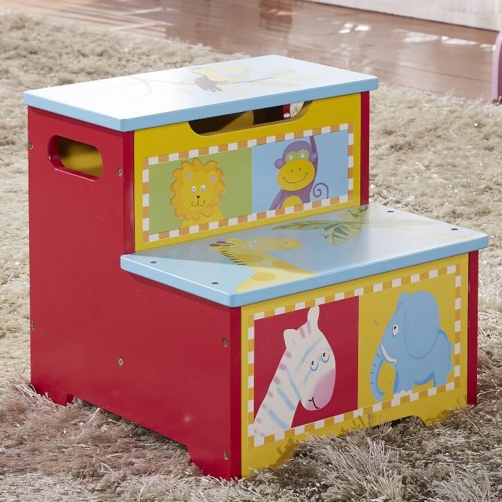 Children's Storage Step Stool