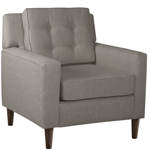 Skyline Furniture Arm Chair In Linen Grey Free Shipping Today Skyline Furniture Arm Chair In Linen Grey