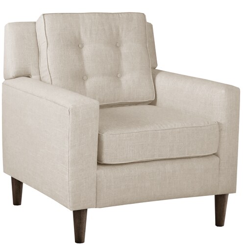Skyline Furniture Arm Chair In Linen Talc Free Shipping Today Skyline Furniture Arm Chair In Linen Talc Free Shipping Today 10925339