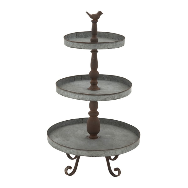 Clic 3 Tier Metal Tray Stand Free Shipping Today Clic 3 Tier Metal Tray Stand