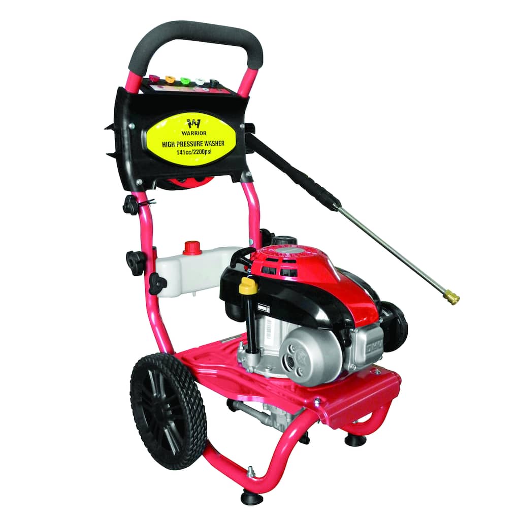 Warrior Tools WR67160 2200PSI 2.0GPM 141cc Cold Water Gas High-Pressure Washer