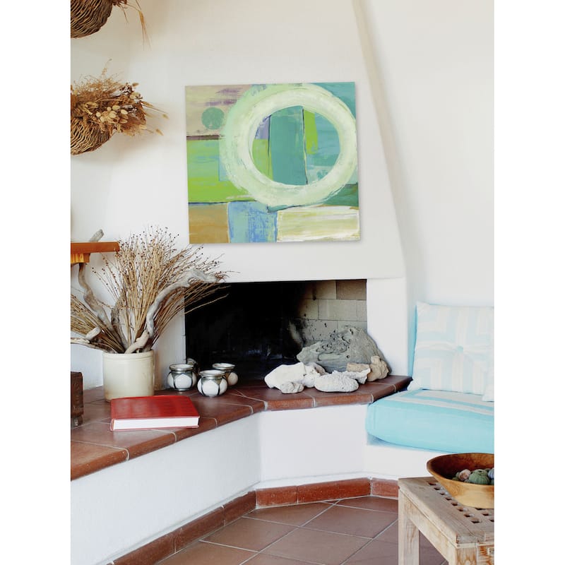 Marmont Hill - Energy Wave I by Julie Joy Painting Print on Canvas - Multi-Color