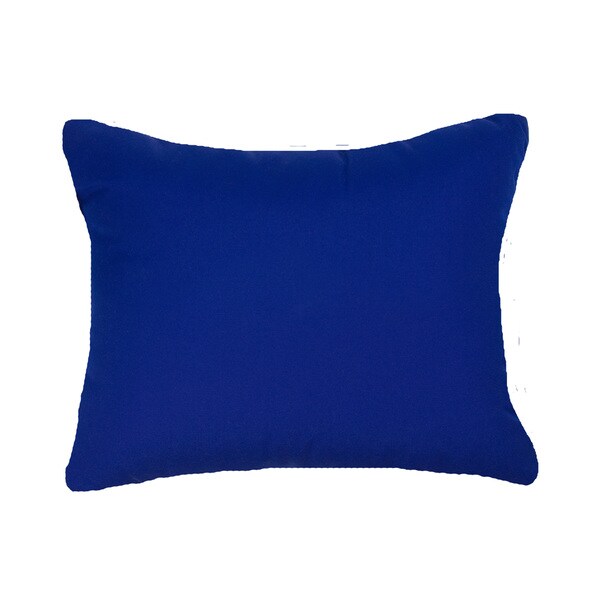 blue outdoor pillows