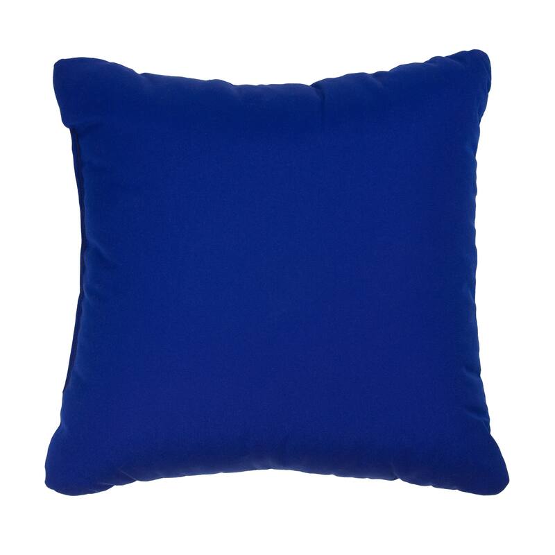 Marine Indoor/ Outdoor Square Throw Pillows (Set of 2)