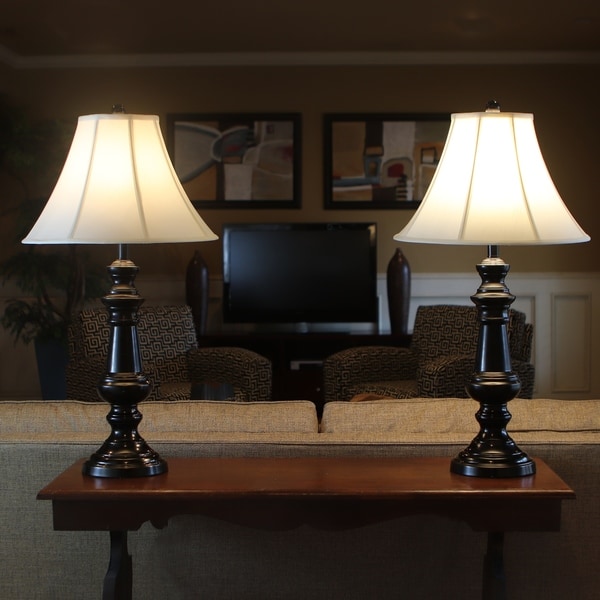 decor therapy set of two touch control table lamp