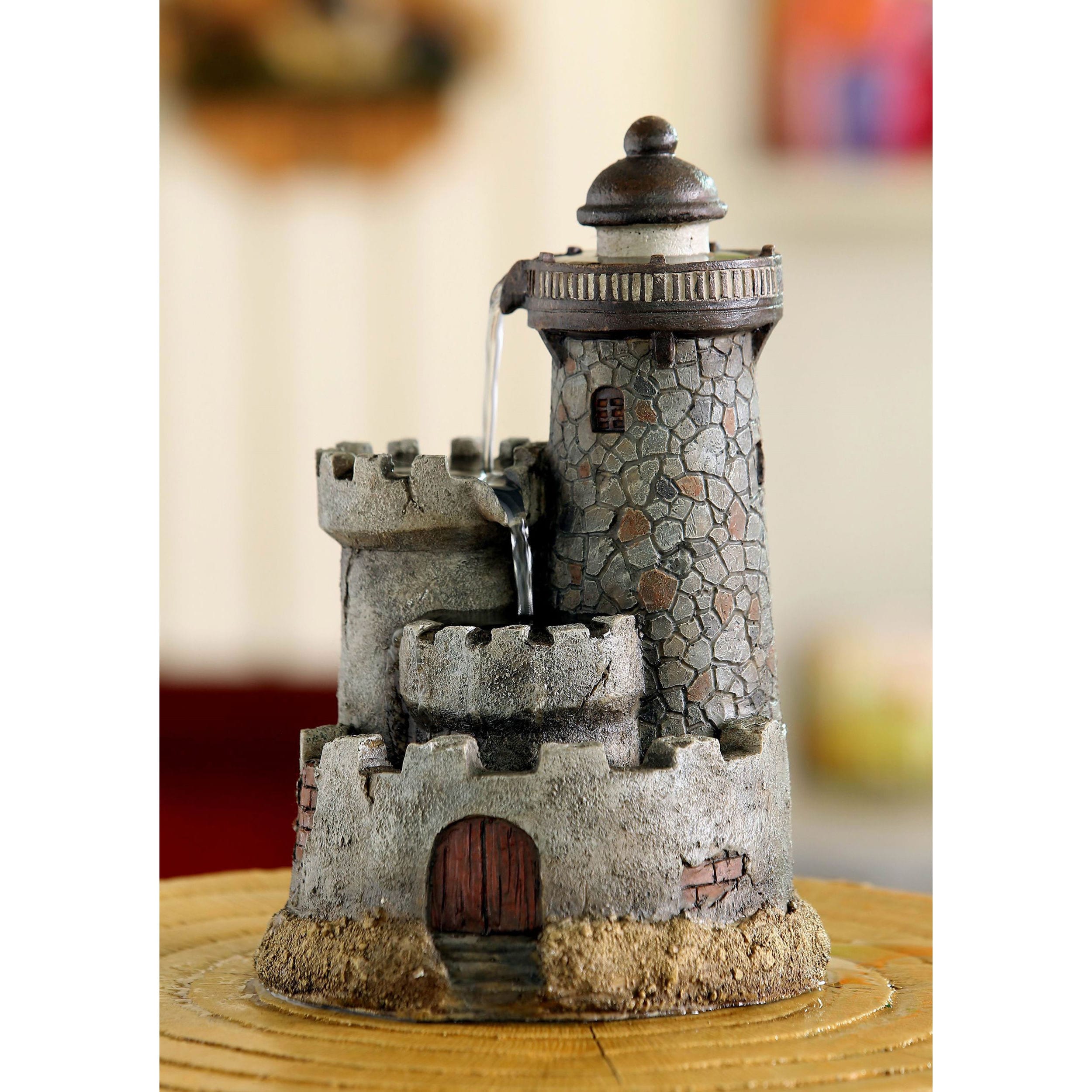 Shop Lighthouse Tabletop Water Fountain On Sale Overstock