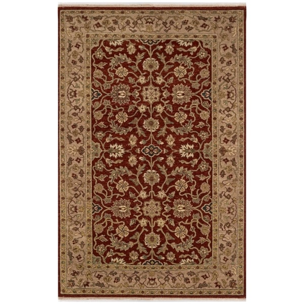Safavieh One of a Kind Collection Hand-Knotted Indo Kerman Wool Rug (5' x 8') - Multi - 5' x 8'