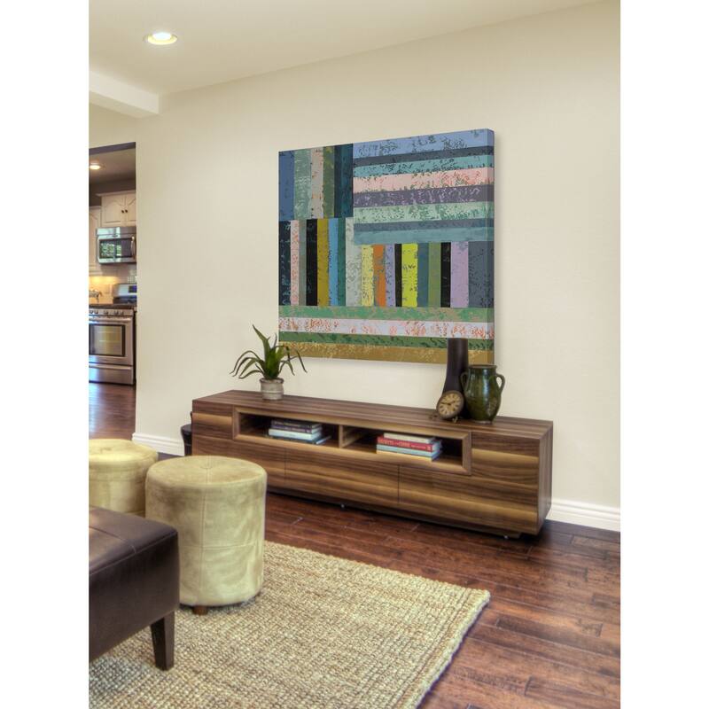 Marmont Hill - Midnight III by Julie Joy Painting Print on Canvas - Multi-Color