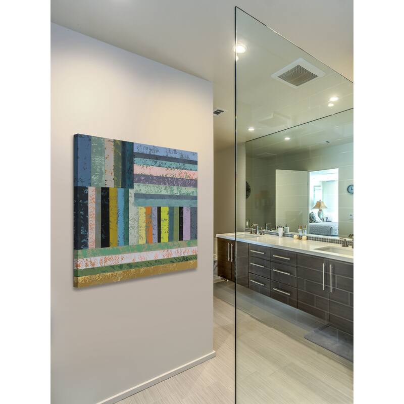Marmont Hill - Midnight III by Julie Joy Painting Print on Canvas - Multi-Color