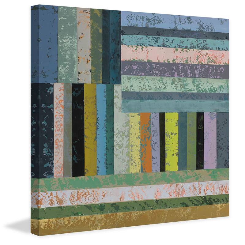 Marmont Hill - Midnight III by Julie Joy Painting Print on Canvas - Multi-Color