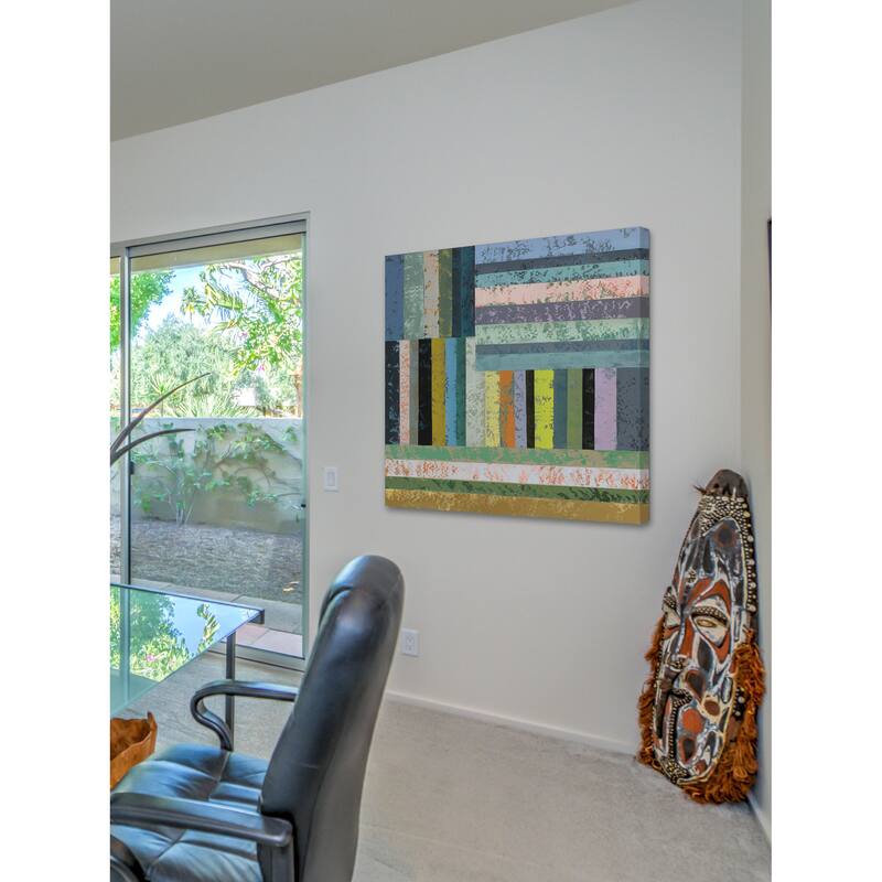 Marmont Hill - Midnight III by Julie Joy Painting Print on Canvas - Multi-Color