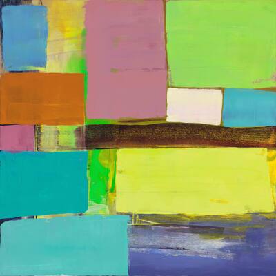 Marmont Hill - New Harmony II by Julie Joy Painting Print on Canvas - Multi-Color