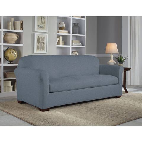 Microsuede Sofa Couch Slipcovers Online At Our Microsuede Sofa Couch Slipcovers