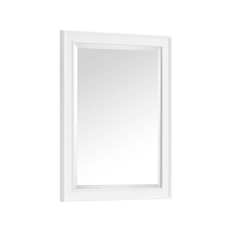 Avanity Madison 24 in. Wall Mirror - White - 24"W x 32"H
