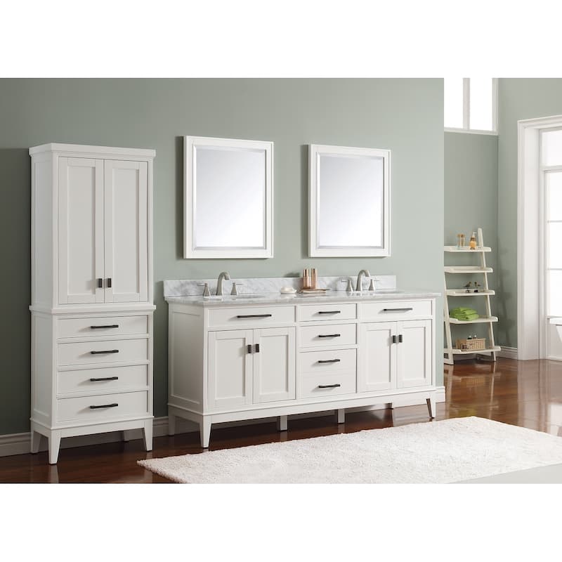 Avanity Madison 24 in. Wall Mirror - White - 24"W x 32"H