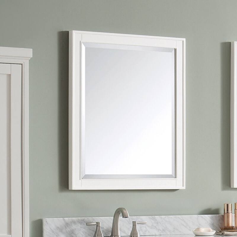 Avanity Madison 24 in. Wall Mirror - White - 24"W x 32"H