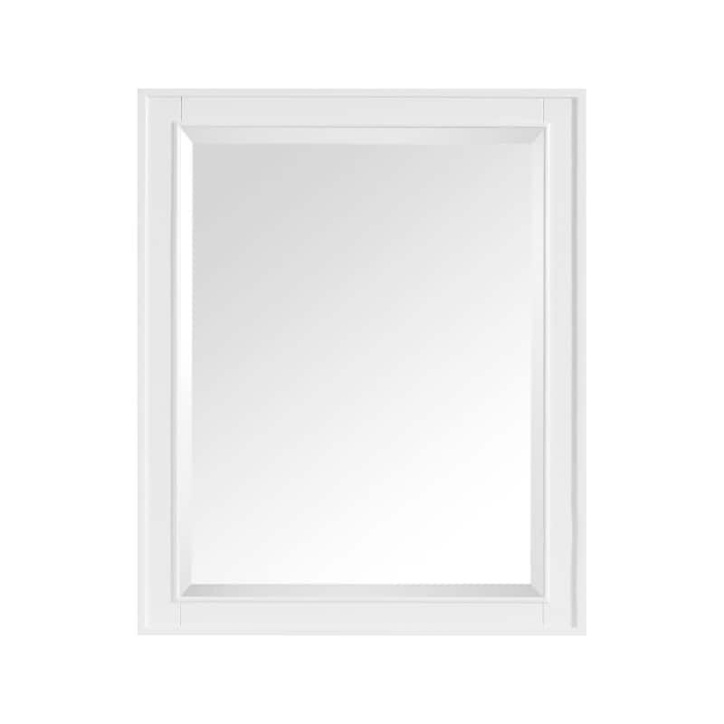 Avanity Madison 28 inch Mirror - White - 28"W x 32"H