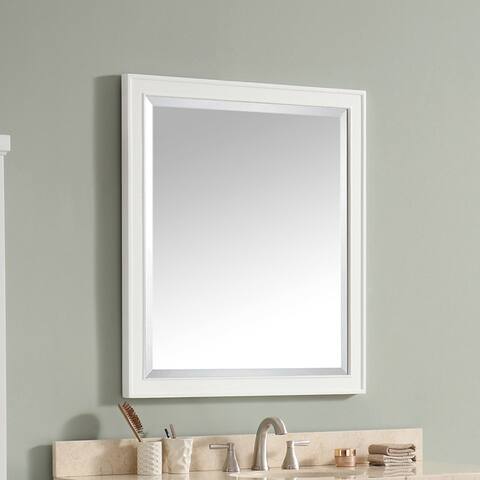 Avanity Madison 36 in. Wall Mirror - White - 36"W x 32"H