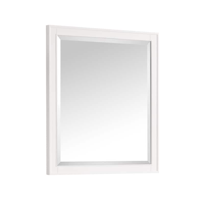 Avanity Madison 36 in. Wall Mirror - White - 36"W x 32"H