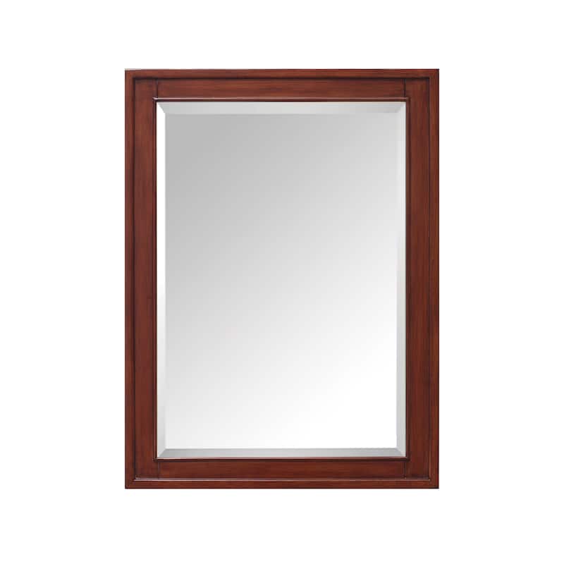 Avanity Madison 24-inch Mirror Cabinet in a Tobacco Finish - 24"W x 32"H