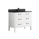 preview thumbnail 8 of 10, Avanity Delano 37-inch White Vanity Combo with Top and Sink
