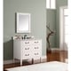 preview thumbnail 10 of 10, Avanity Delano 37-inch White Vanity Combo with Top and Sink