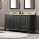 preview thumbnail 3 of 12, Avanity Thompson 61-inch Double Sink Vanity Combo in Charcoal Glaze finish