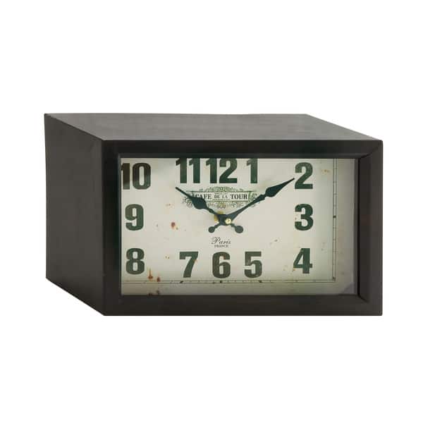 Metal Table Clock - Bed Bath & Beyond - 10951143