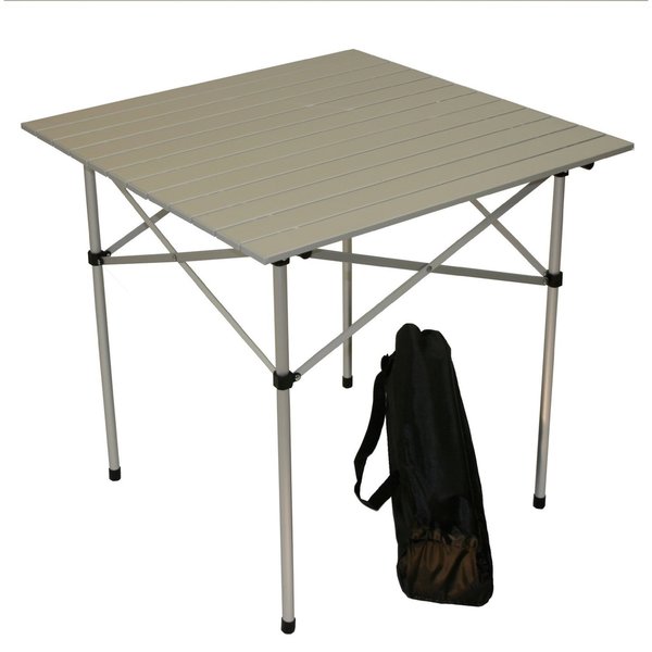 Silver Color Aluminum Portable Table in a Bag
