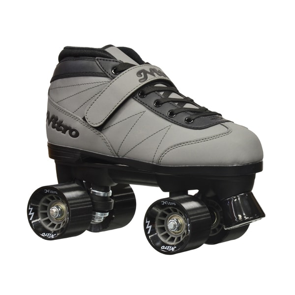 Epic Nitro Turbo Grey Quad Speed Roller Skates