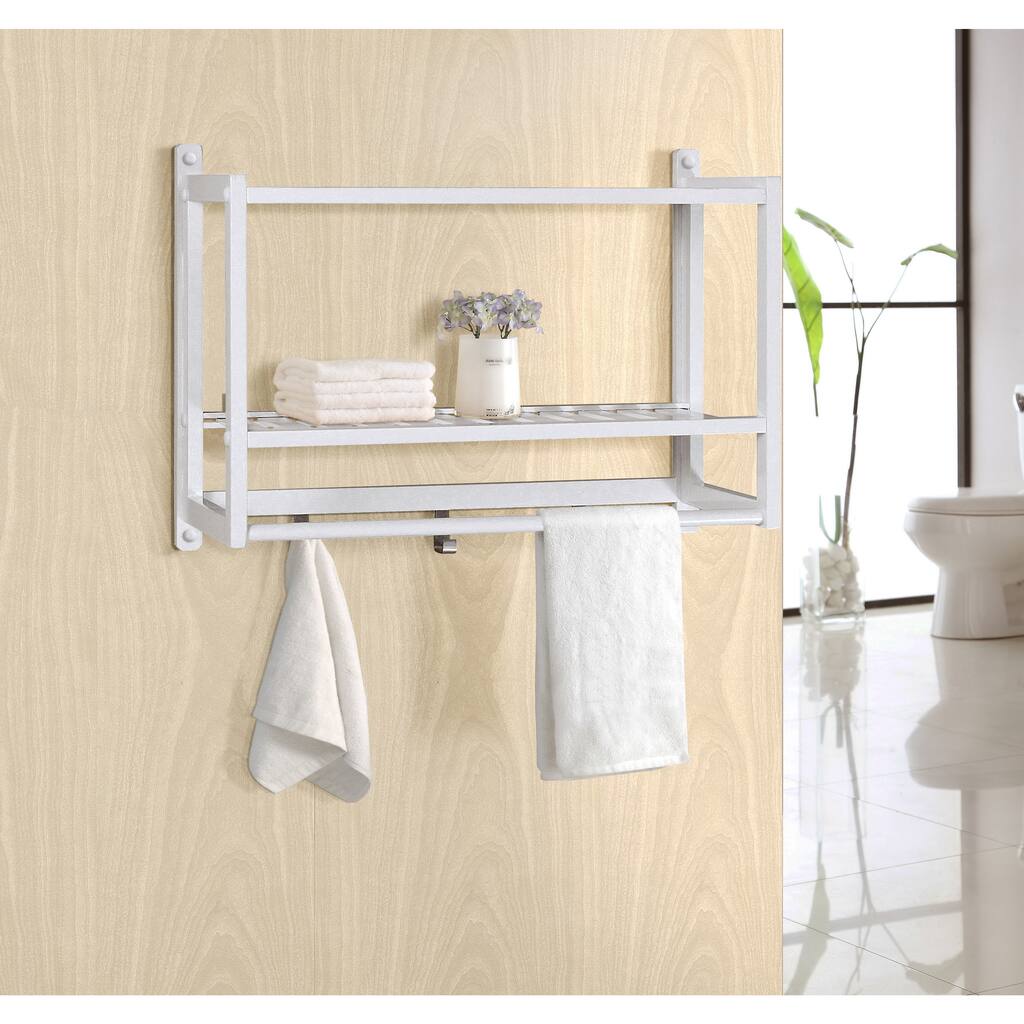 Gallerie Decor Natural Spa Bamboo Wall Organizer