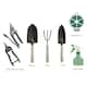 8 Piece Garden Tote and Tool Set- Gardening Hand Tools by Pure Garden