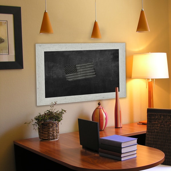 American Made White Washed Antique Blackboard/Chalkboard
