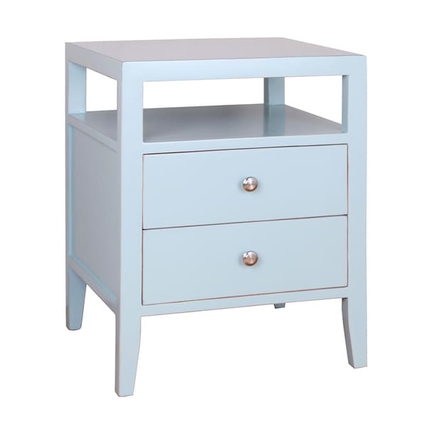 Porthos Home Hana 2 Drawer Lacquer End Table   17978714  