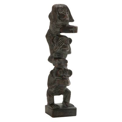 No Evil Monkey Stacks Figurine