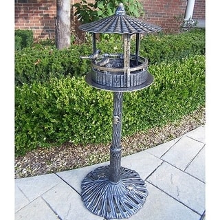 Trixie Wooden Bird Feeder Gazebo with Tripod Stand - Free ...