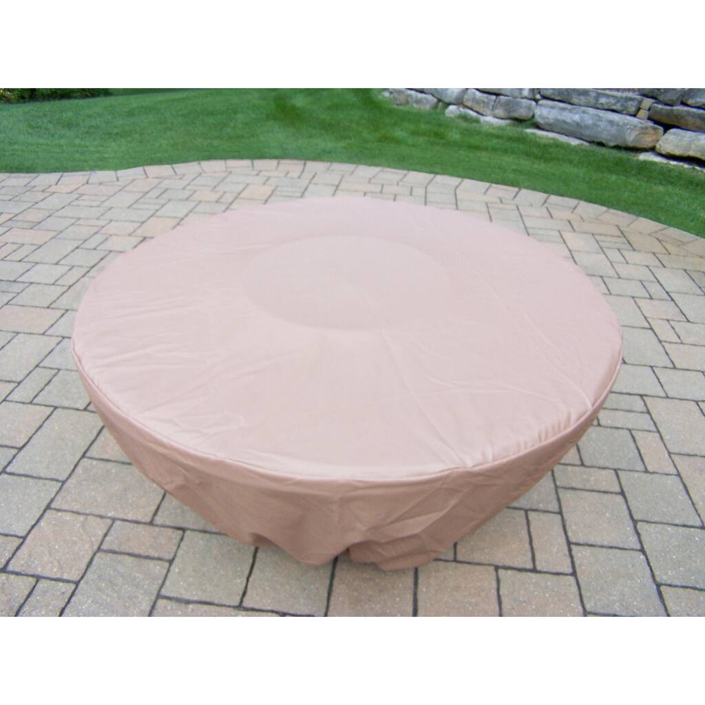 Fabric Weather Cover for 48-inch Round and 43-inch Octagon Gas Firepit Tables