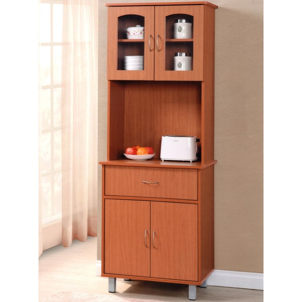 Hodedah Kitchen Cabinet - Overstock - 10953400